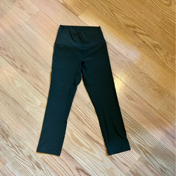 Green Lululemon Align Leggings - Picture 2 of 4